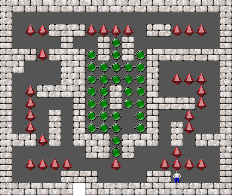 Sokoban Mass Remodel level 1795